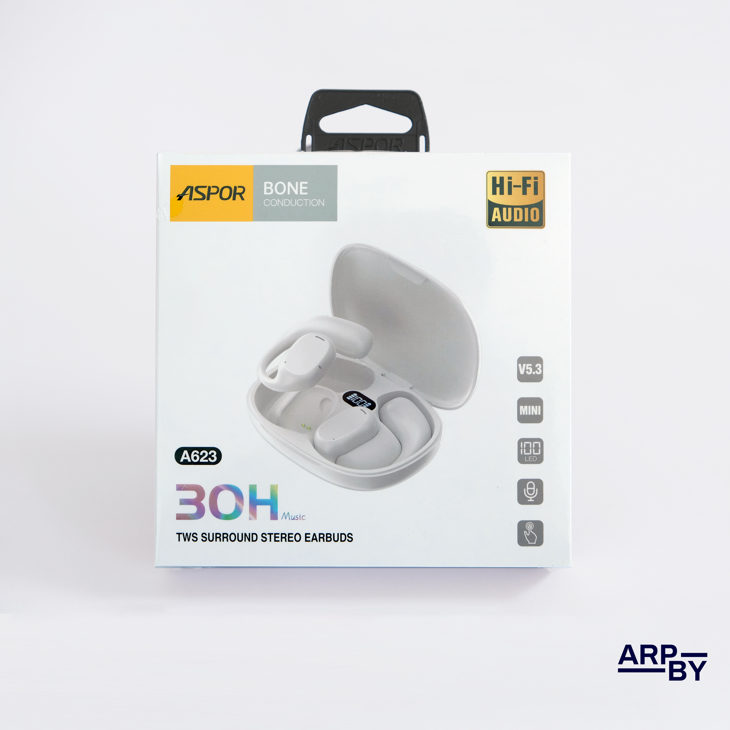 Auricular A623 Branco Wireless Condutor Orelha Auricular A623 Branco Wireless Condutor Orelha