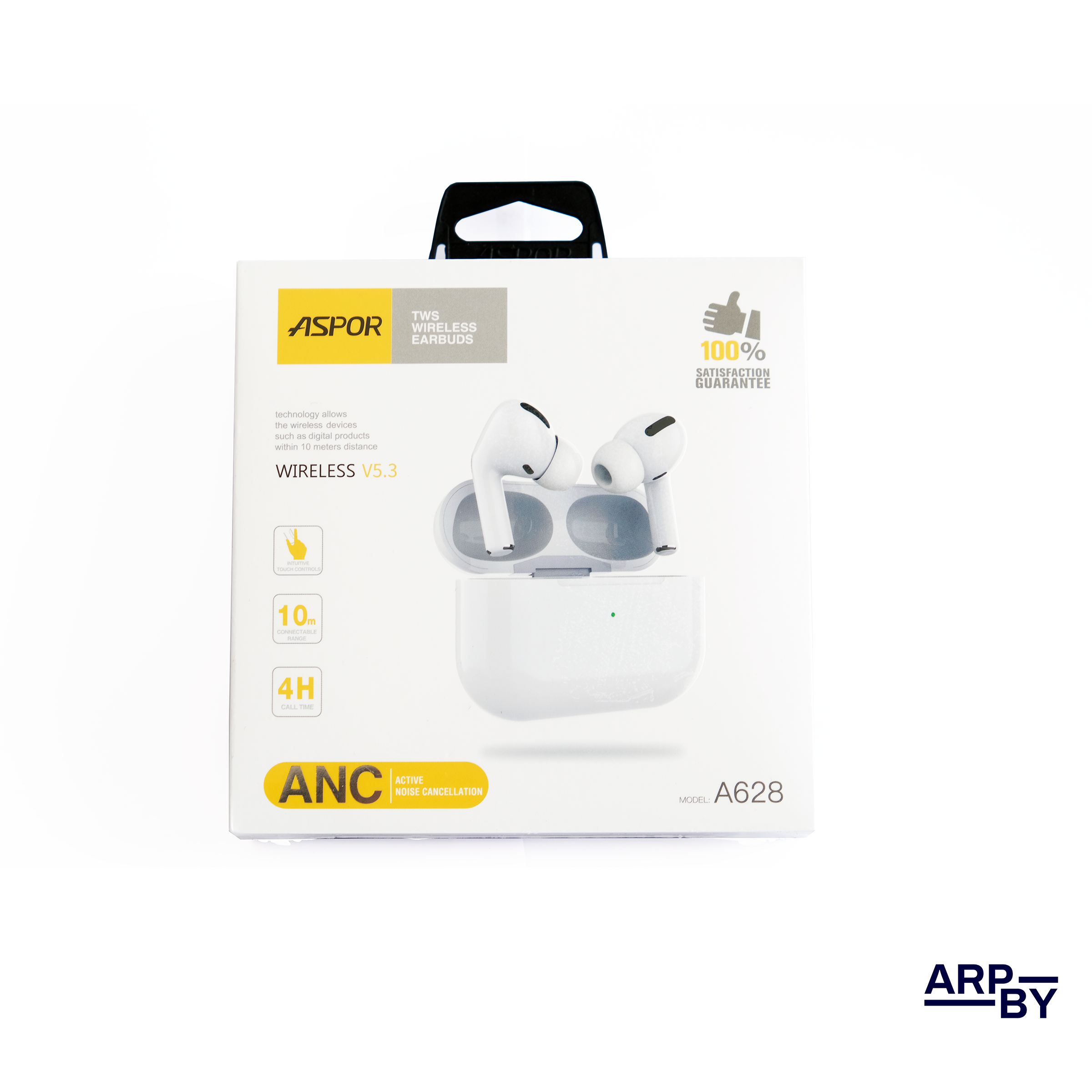 Auricular Earbud A628 Wireless ANC Branco Auricular Earbud A628 Wireless ANC Branco