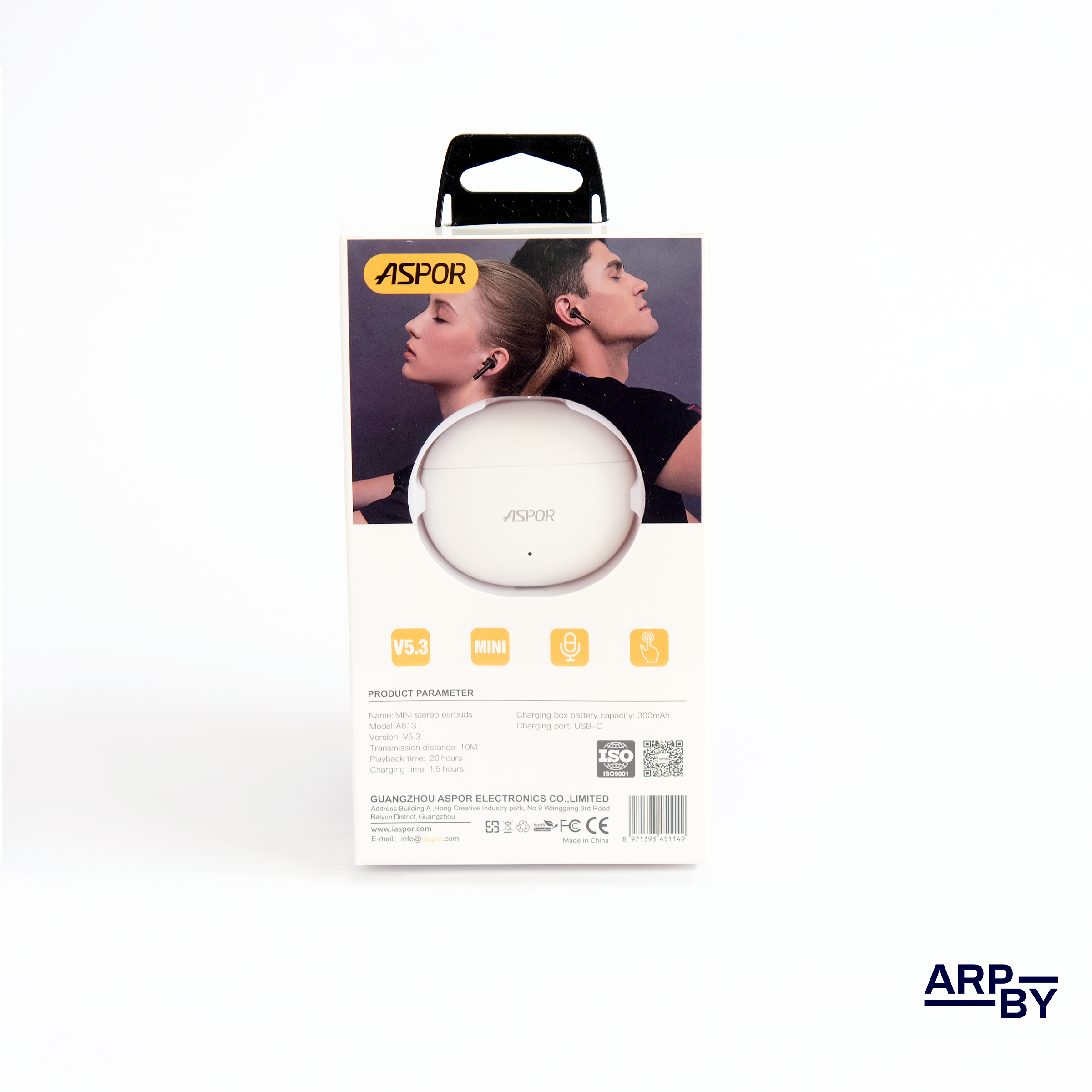 Auricular A613 Wireless Mini Branco