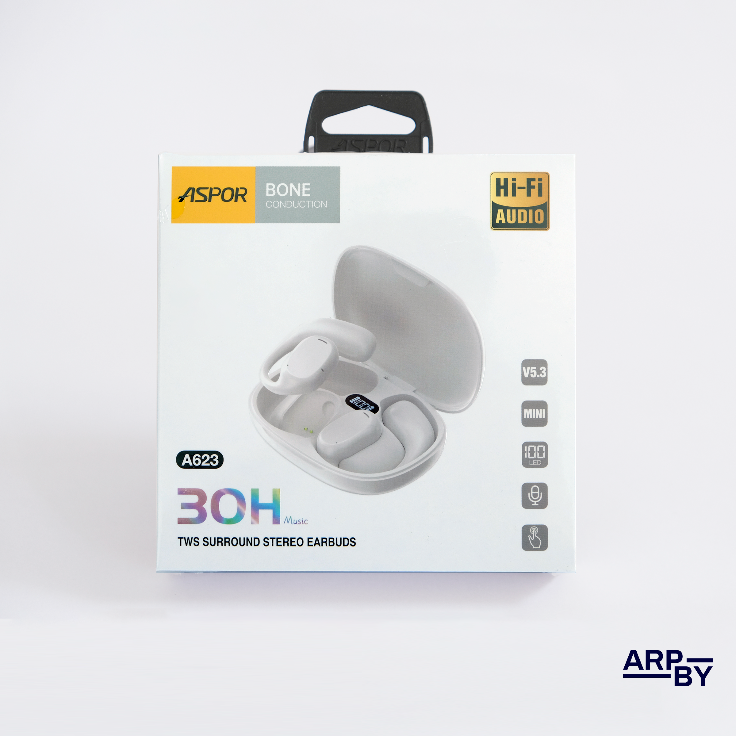 Auricular A623 Branco Wireless Condutor Orelha