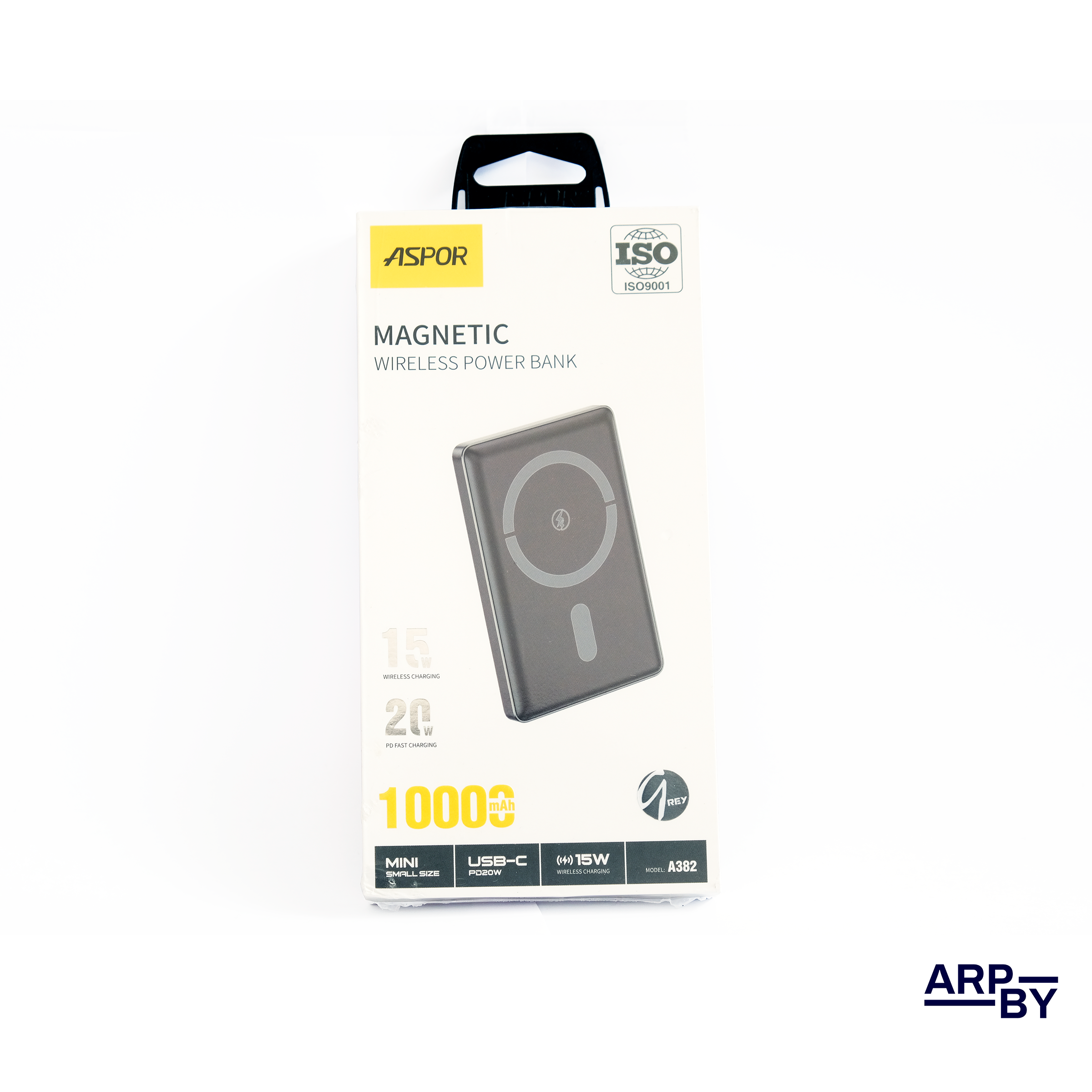 10000mah Wireless Magnética Powerbank A382 Cinza