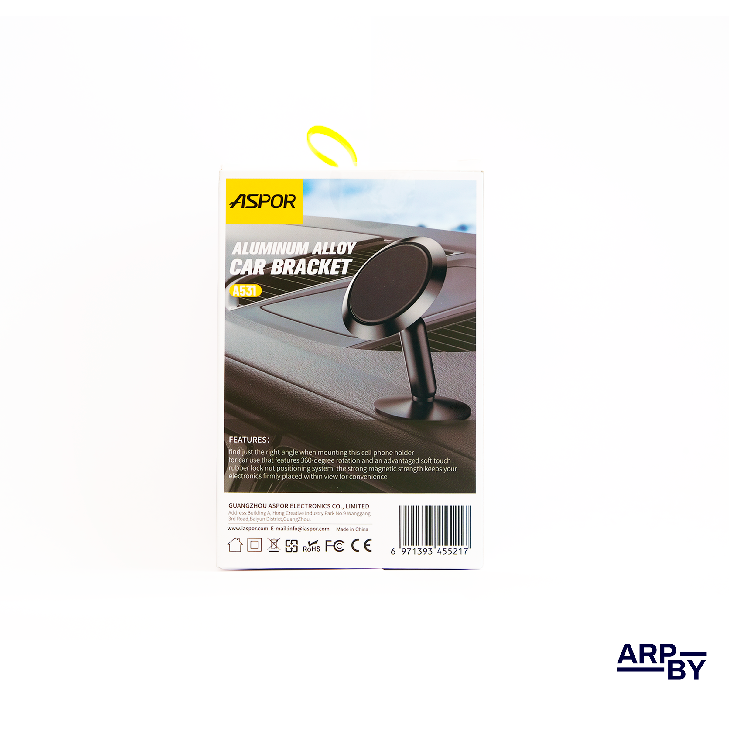 Suporte Carro Painel Magnético A531 Preto
